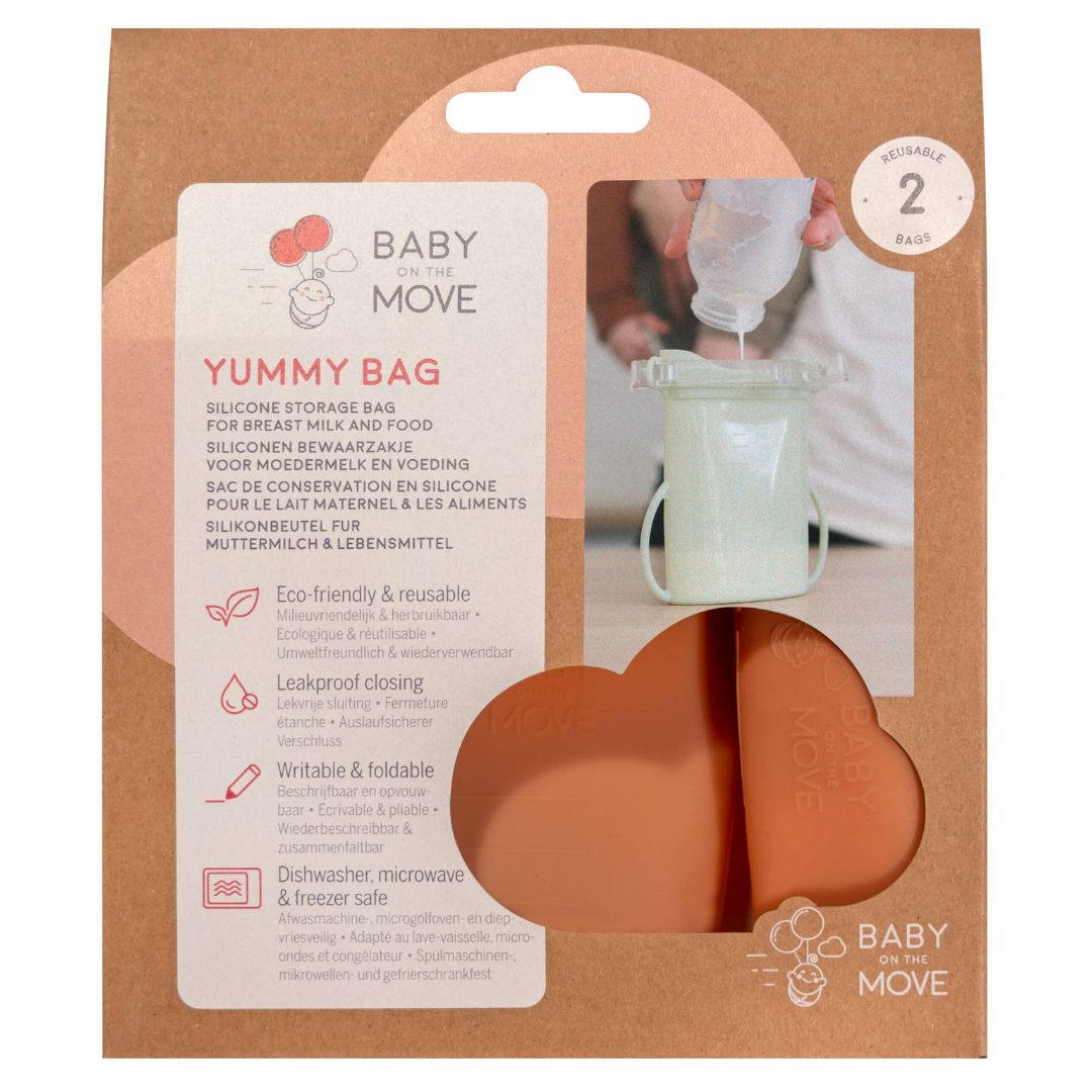 Pack 2 Bolsas de Silicona Multifuncionales - Yummy Bloom