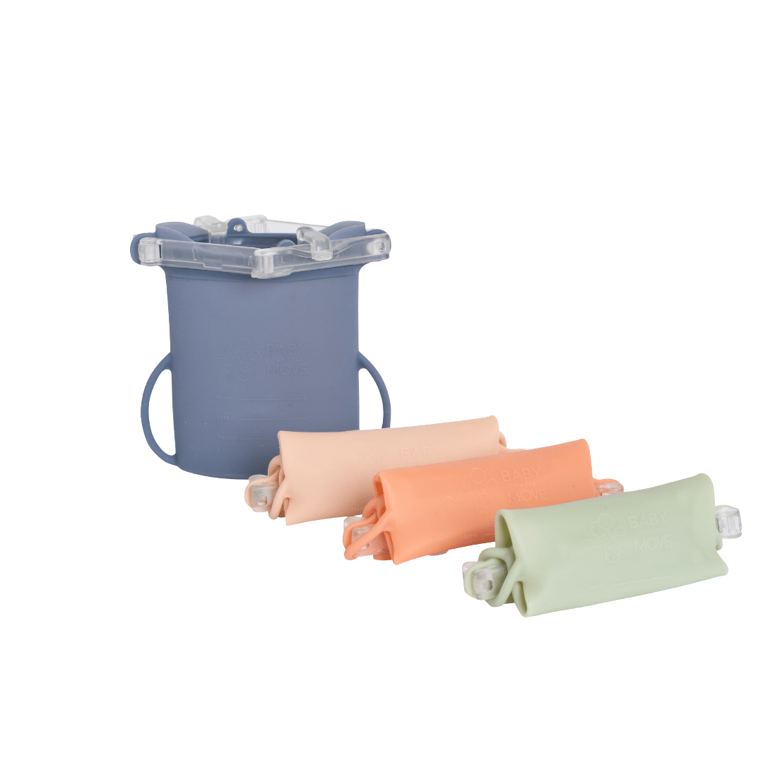 Pack 2 Bolsas de Silicona Multifuncionales - Yummy Denim