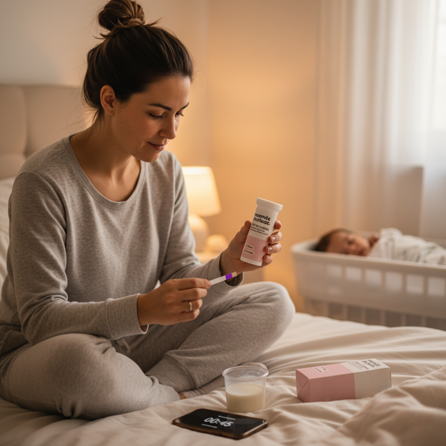 Test de Alcohol para Leche Materna - 15 Tiras Reactivas