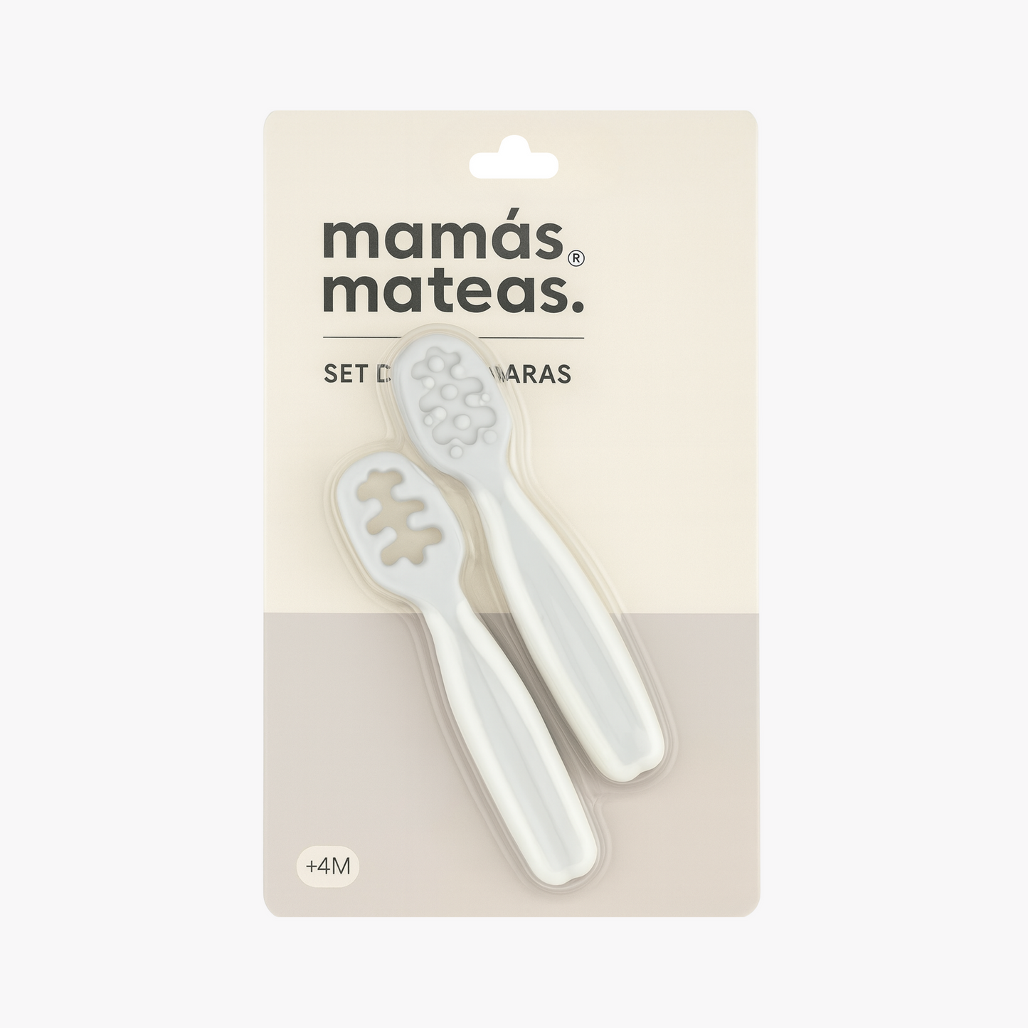 Set de 2 Pre-Cucharas de Aprendizaje para Bebé – +4 meses