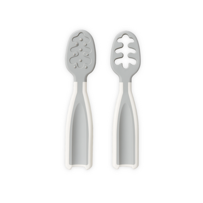 Set de 2 Pre-Cucharas de Aprendizaje para Bebé – +4 meses